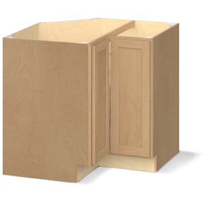 RELIABILT Parkstone II Lazy Susan, Wheat Stained, 36" W, 2 Doors, Fully Assembled - 641114 | Lowe's Pro Supply